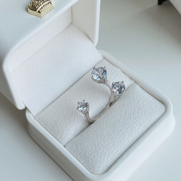 S925 Sterling Silver Design Wedding Ring