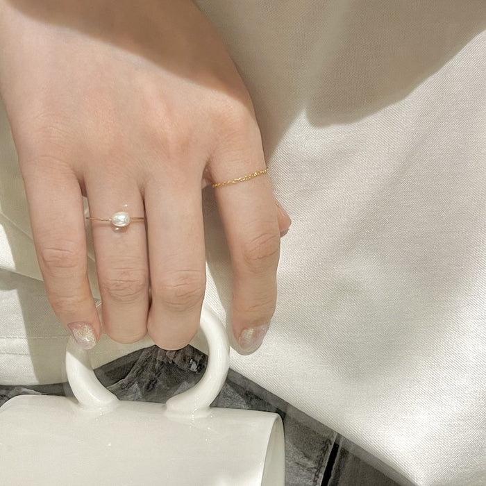 14K Gold-Plated Stackable Washable Ring