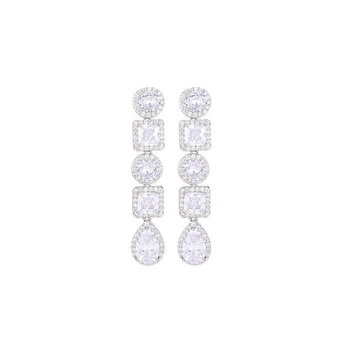 Irregular Gemstone Earrings