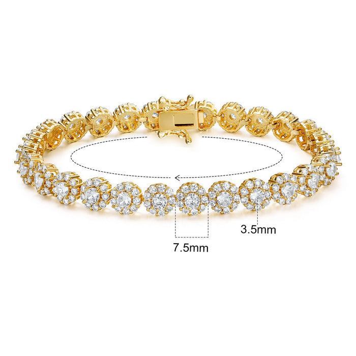5Mm Round Tennis Bracelet