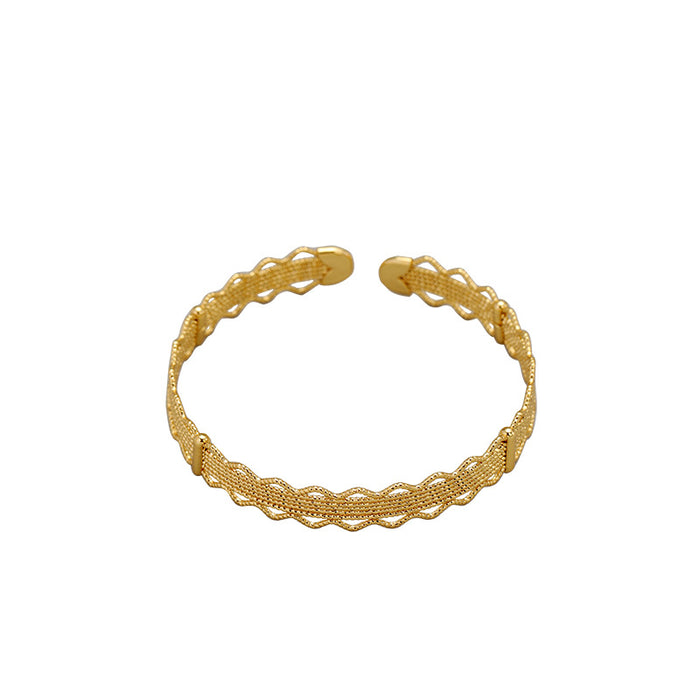 Copper Cast Lace Hollow Bracelet