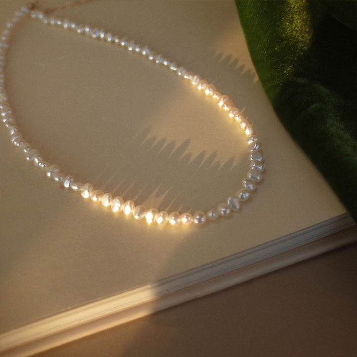 Natural Baroque Pearl Necklace