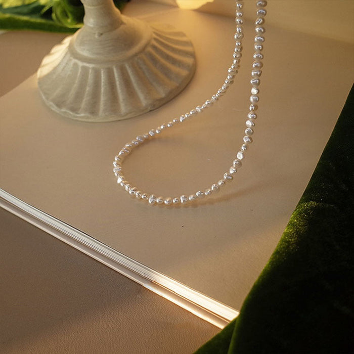 Natural Baroque Pearl Necklace