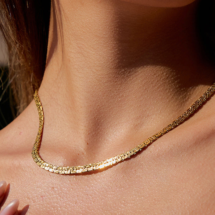 Stainless steel starfish necklace