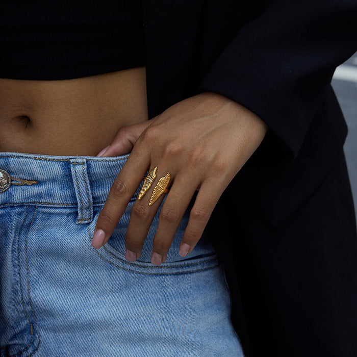 Wing titanium steel ring