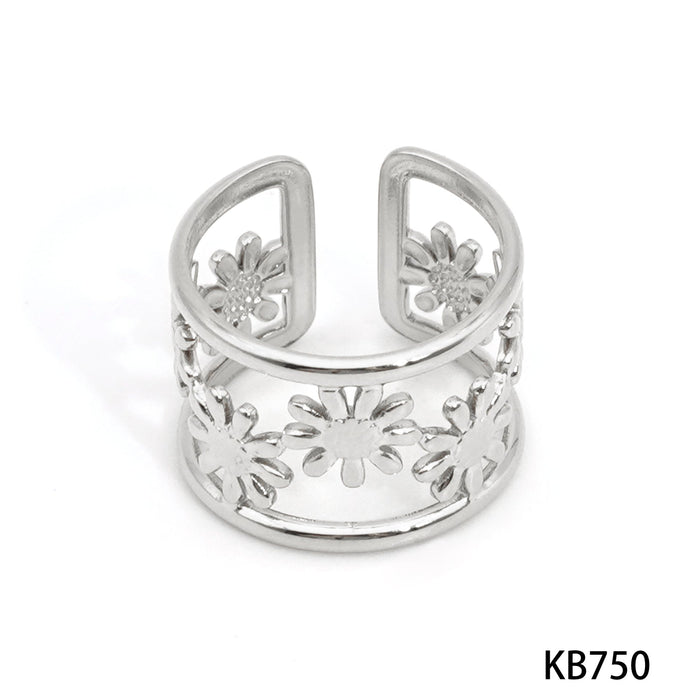 Stainless steel ring set