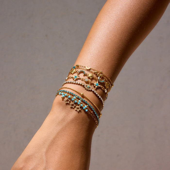 Design Sense Star Mangxing Stainless Steel Bracelet