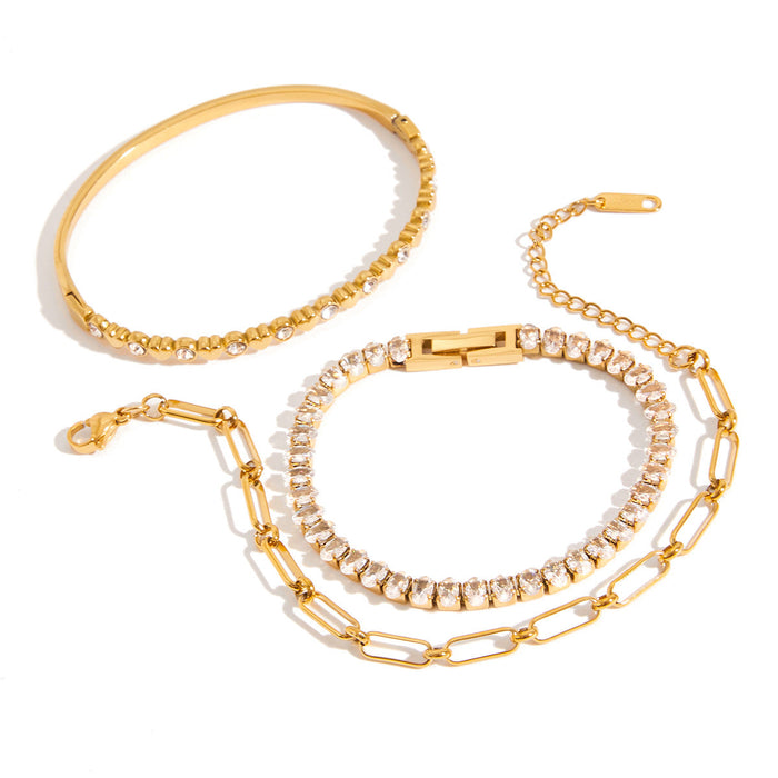 Zircon Tennis Bracelet