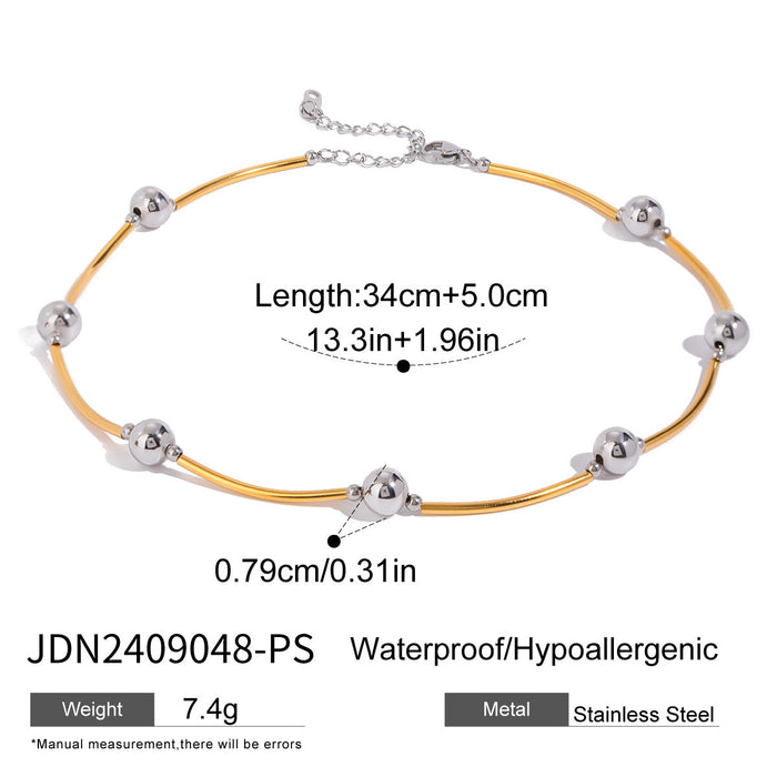 Pentagram stainless steel necklace