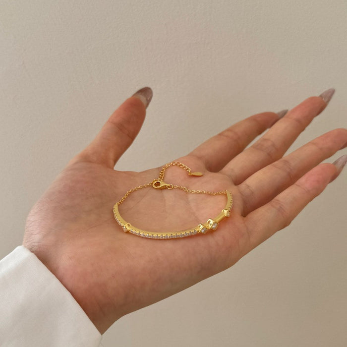 S925 Sterling Silver Women's Delicate Bracelet