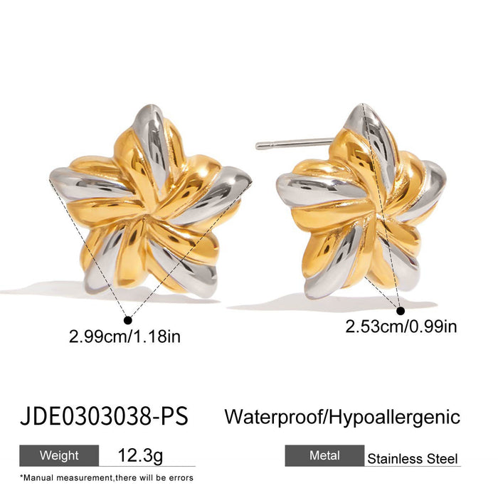 Abalone shell titanium steel necklace