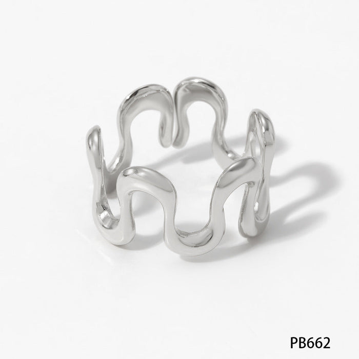 Stainless steel ring set