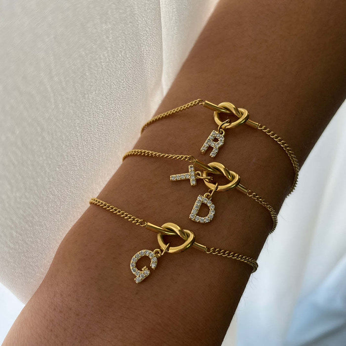 26 letter pendant DIY necklace bracelet