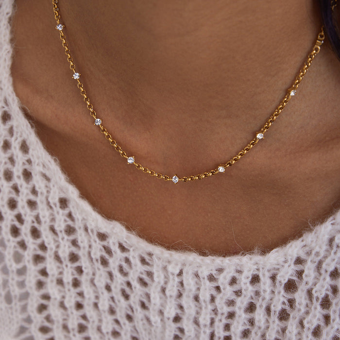 Premium titanium steel necklace