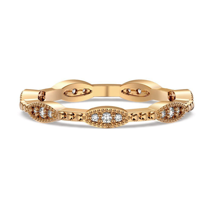 S925 Sterling Silver Plain Silver Male and Female Couple Ring-1