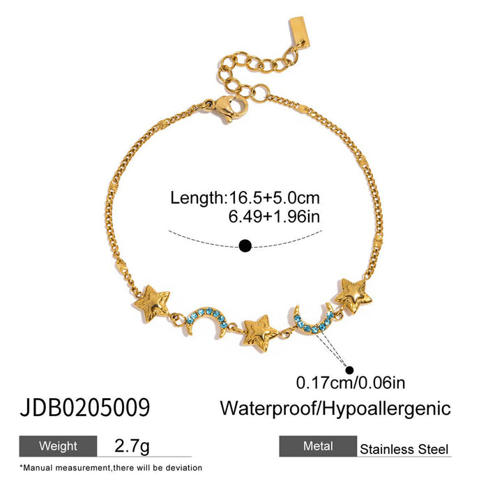 Design Sense Star Mangxing Stainless Steel Bracelet