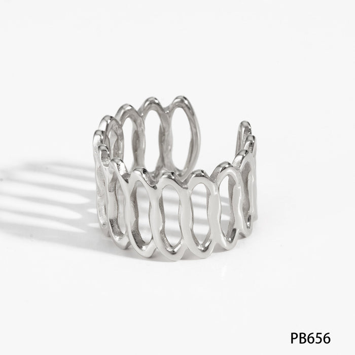 Stainless steel ring set