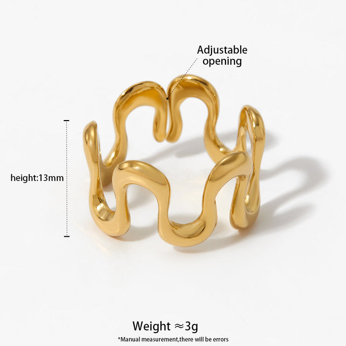 Stainless steel ring set