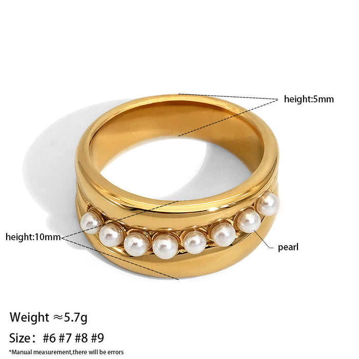 Stainless steel ring set