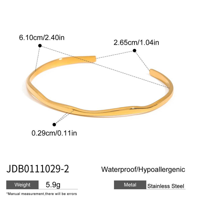 Zircon finger bracelet stainless steel bracelet
