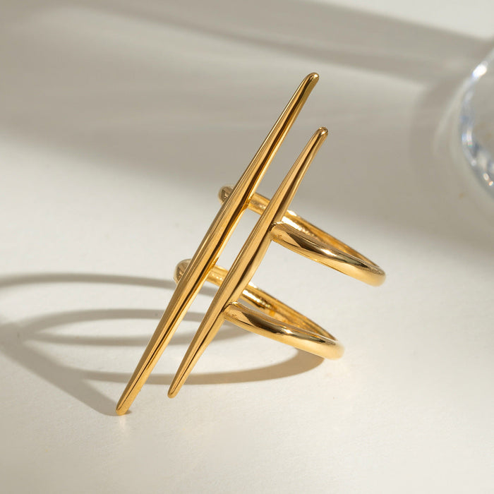 Stainless steel niche ring