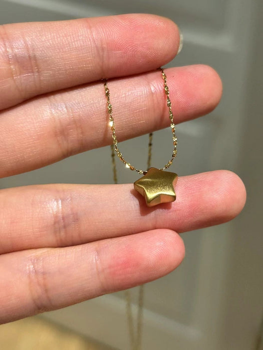Lucky Star Sparkling Necklace